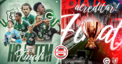 Clássico que vale a taça: Goiás e Atlético-GO decidem o Campeonato Goiano na Serrinha