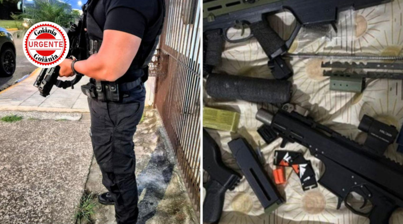 Operação nacional combate rede de armas clandestinas produzidas em impressoras 3D e cumpre mandados, em Goiás