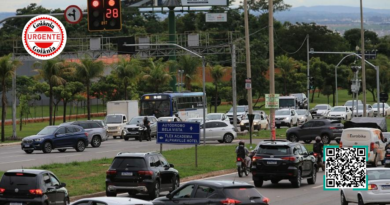 Semáforo na GO-020 melhora travessia, mas ainda causa filas em horários de pico