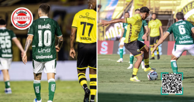 Goiás cede nos acréscimos, perde para o São Bernardo e amplia sequência negativa na Série B