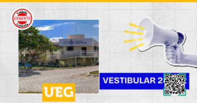 UEG amplia prazo do vestibular e mantém oferta estratégica de cursos para o interior de Goiás