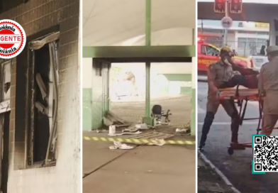 Execução brutal no Centro de Goiânia: corpo carbonizado é encontrado em mercado público após incêndio suspeito