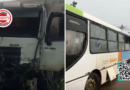 Colisão entre ônibus e caminhão deixa estudantes feridos e expõe riscos no trânsito da Perimetral Norte