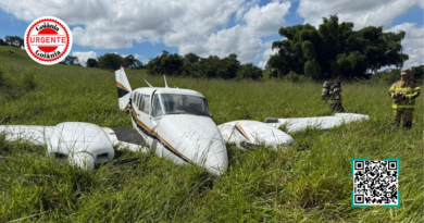 Pane total em pleno voo força pouso de emergência dramático e mobiliza resgate aéreo, em Trindade