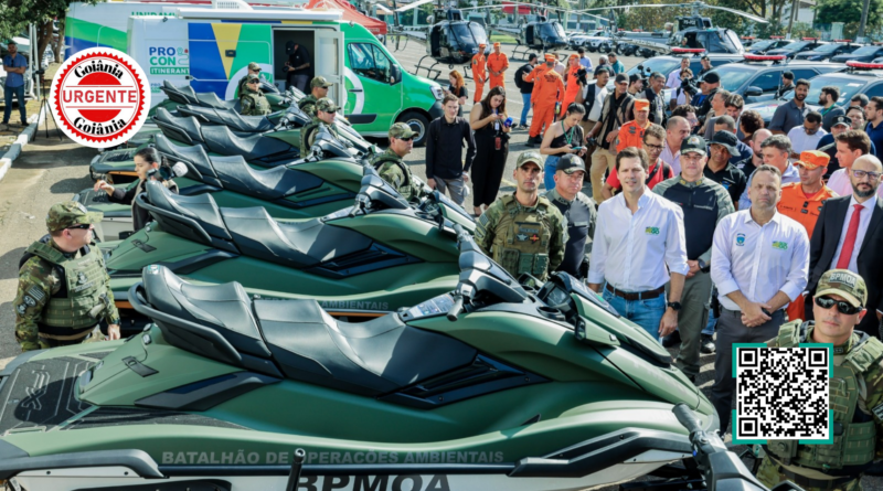 Operação Tiradentes injeta R$ 44,8 milhões em segurança e amplia presença policial em todo o território goiano