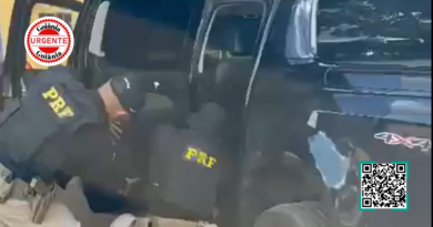 Cocaína é encontrada escondida em porta de caminhonete e motorista é preso na BR-153