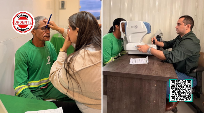 Mutirão oftalmológico amplia assistência e alcança mais de 1,3 mil trabalhadores, em Goiânia