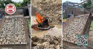 Ibama desmonta garimpo ilegal de ouro em Goiás e impõe quase R$ 180 mil em sanções ambientais