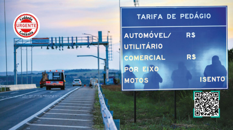 Pedágio na BR-060 vai pesar no bolso de moradores de Guapó: ida e volta a Goiânia pode chegar a R$ 7,80