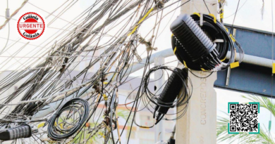 Operação Cidade Segura remove quase 80 toneladas de fios irregulares e expõe desordem estrutural na rede urbana de Goiânia