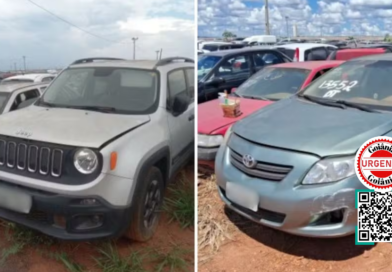 Detran-GO abre leilão com veículos a partir de R$ 1 mil e acelera descarte de apreensões não regularizadas