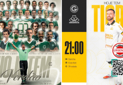 Goiás testa invencibilidade nacional diante do Criciúma e mira marca histórica na Série B