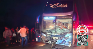 Colisão envolvendo ônibus na BR-153 deixa morto e expõe risco em trecho crítico no norte de Goiás