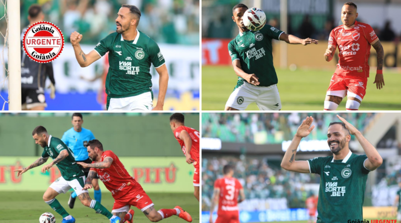 Na raça e com um a menos no clássico, Goiás derruba o Vila Nova na serrinha