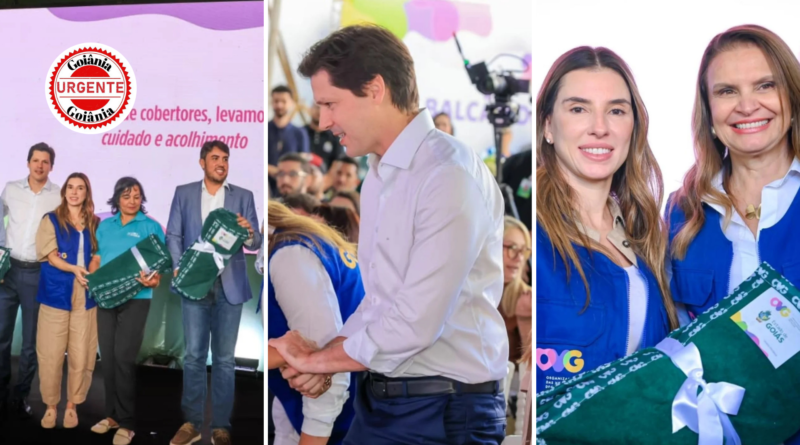 Daniel Vilela lança campanha Aquecendo Vidas 2026 com entrega de 95 mil cobertores, em Goiás