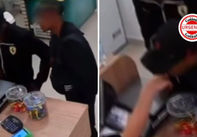 Assaltante beija mão de funcionária durante roubo a sorveteria no Entorno do DF