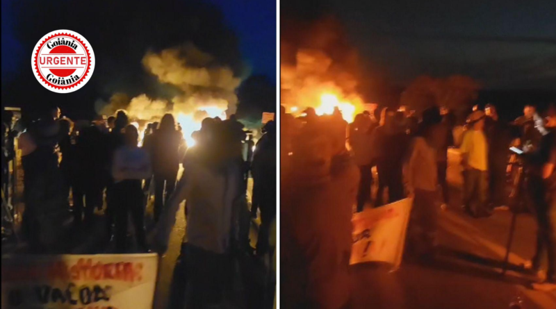 Protesto bloqueia GO-330 entre Ipameri e Catalão e expõe impasse sobre desapropriações para duplicação da rodovia