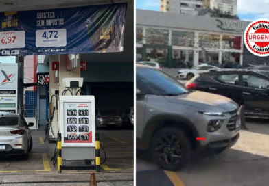 Corrida por gasolina mais barata trava Avenida 85 durante Dia Livre de Impostos, em Goiânia