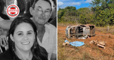 Tragédia na GO-210: pai e filha morrem após carro capotar em rodovia de Catalão