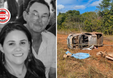 Tragédia na GO-210: pai e filha morrem após carro capotar em rodovia de Catalão