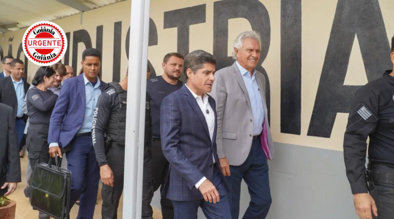 ACM Neto visita presídio em Goiás, elogia gestão e reforça aproximação com Caiado