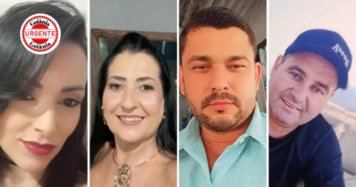 Quatro pessoas sumiram durante passeio de canoa no lago da Usina Rialma, no Rio Caiapó.