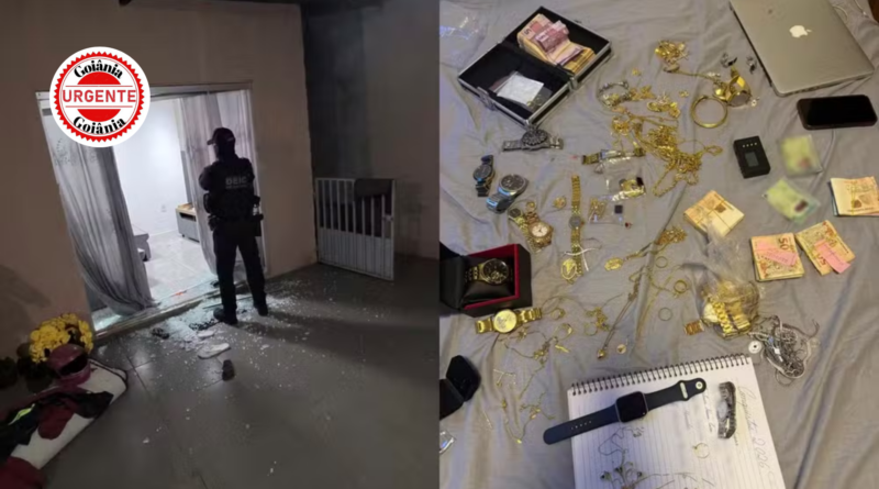 Quadrilha especializada em furtos a joalherias em shoppings é alvo de operação da Polícia Civil, em Goiás