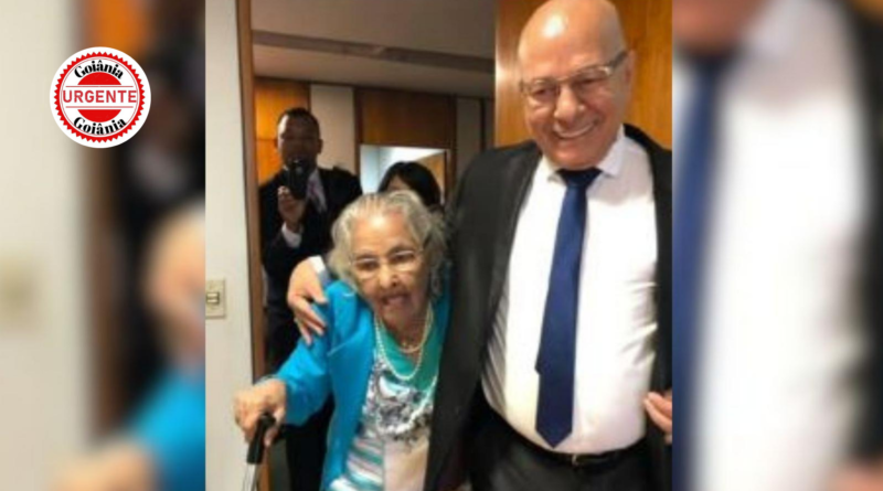Morre Dona Marina Ribeiro, mãe do deputado Professor Alcides, aos 101 anos em Aparecida de Goiânia
