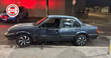 Carro desgovernado invade calçada, atropela família e motorista acaba espancado, em Aparecida de Goiânia