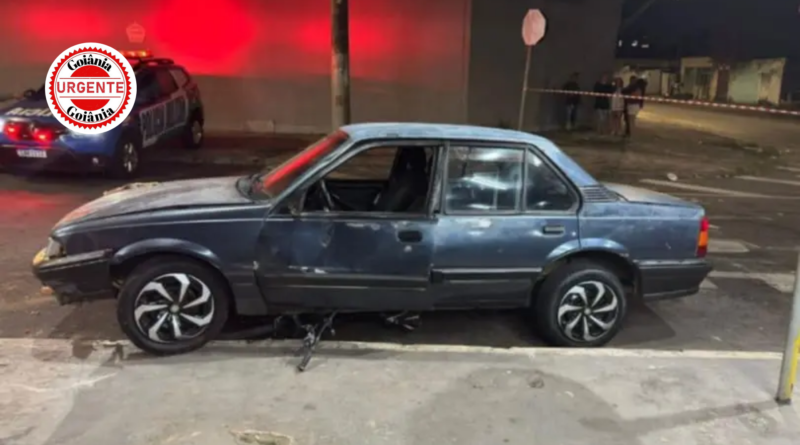 Carro desgovernado invade calçada, atropela família e motorista acaba espancado, em Aparecida de Goiânia