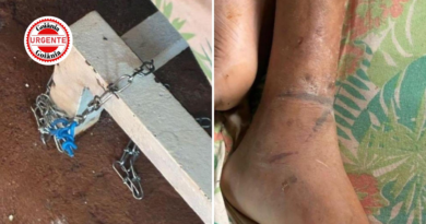 Filho é encontrado acorrentado e em situação degradante; mãe acaba presa por tortura em Rio Verde