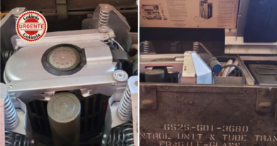 Equipamento militar com detector de radiação é encontrado em ferro-velho de Anápolis e mobiliza força-tarefa especializada