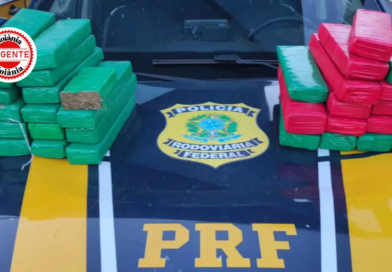 PRF intercepta carga de 40 quilos de maconha na BR-050 e prende dupla, em Catalão