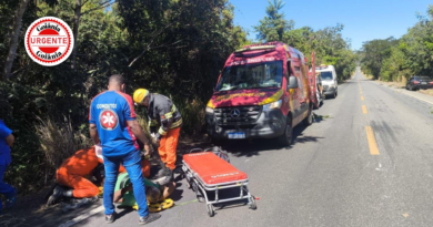 Motorista é encontrado vivo após passar dias em ribanceira em acidente que matou pai e passageira, em Goiás