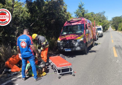 Motorista é encontrado vivo após passar dias em ribanceira em acidente que matou pai e passageira, em Goiás