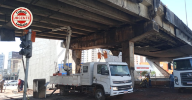 Prefeitura avalia jardim de chuva no viaduto da T-63 com Avenida 85 para reduzir alagamentos em Goiânia