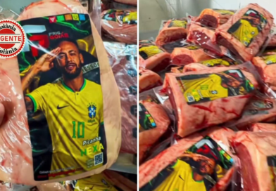 Picanha com imagem de Neymar vira fenômeno nas redes e reacende debate após campanha de frigorífico, em Goiás