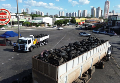 Goiânia ultrapassa 140 toneladas de pneus reciclados e reforça combate ao descarte irregular