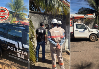 Polícia Civil prende homem em flagrante por furto de energia elétrica, em Porangatu