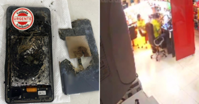 Bateria de celular explode durante manutenção em Aparecida de Goiânia e acende alerta para riscos com aparelhos danificados
