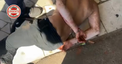Suspeito ataca agentes com pedras, provoca perseguição e é preso após ação no Centro de Goiânia