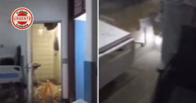 Temporal expõe fragilidade estrutural e provoca alagamento em enfermaria da Santa Casa de Goiânia