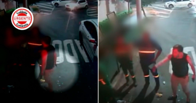 Perito afastado é flagrado sacando arma e agredindo coletores de lixo, em Goiânia