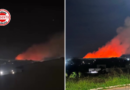 Incêndio de grandes proporções mobiliza Bombeiros na região Norte de Goiânia
