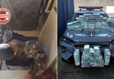 Polícia Militar descobre bunker com mais de 130 kg de drogas, em Goiânia