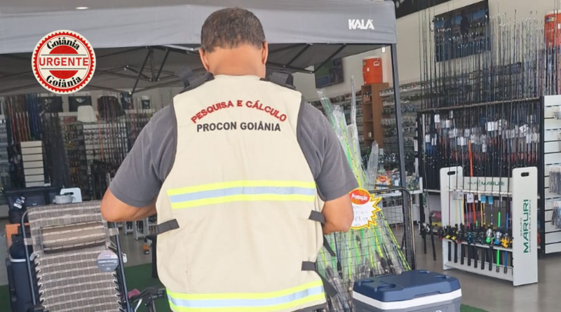 Pesquisa do Procon Goiânia revela diferença de até 203% em produtos de pesca, camping e lazer