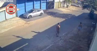 Policial militar de folga impede agressão contra mulher e suspeito é preso, em Aparecida de Goiânia
