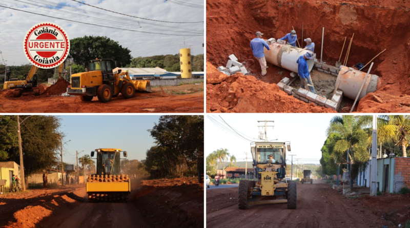 Programa Pra Frente, Aparecida acelera pavimentação e leva mais de R$ 100 milhões em obras para 15 bairros
