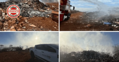Justiça determina combate imediato a incêndio em lixão de Santa Helena de Goiás