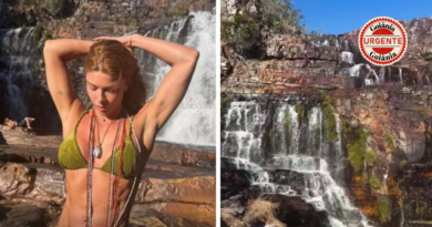 Grazi Massafera escolhe Chapada dos Veadeiros para férias e encanta com paisagens de Goiás